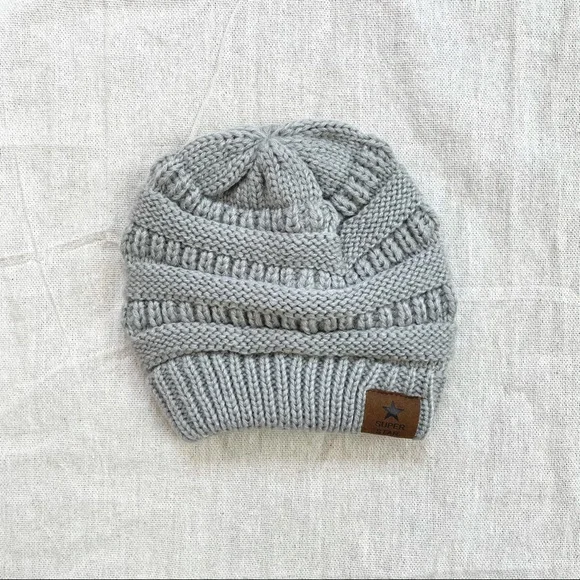 CHOOSE ONE - Super Star | Chunky Knit Gender Neutral Baby Beanie Hat - Picture 5 of 6